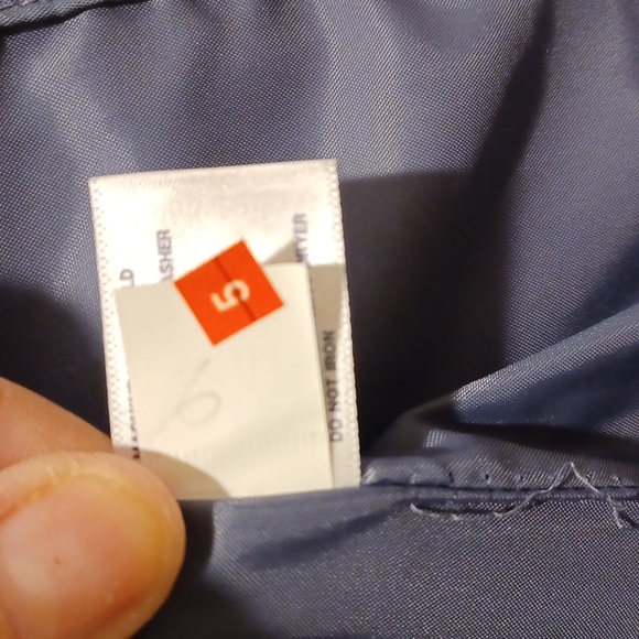 New GAP Down Filled Puffer Vest Blue Women's Size Small - Picture 11 of 11